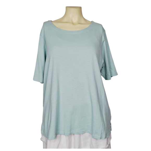 Orvis Tops - Orvis Soft Aqua Short Sleeve Tee